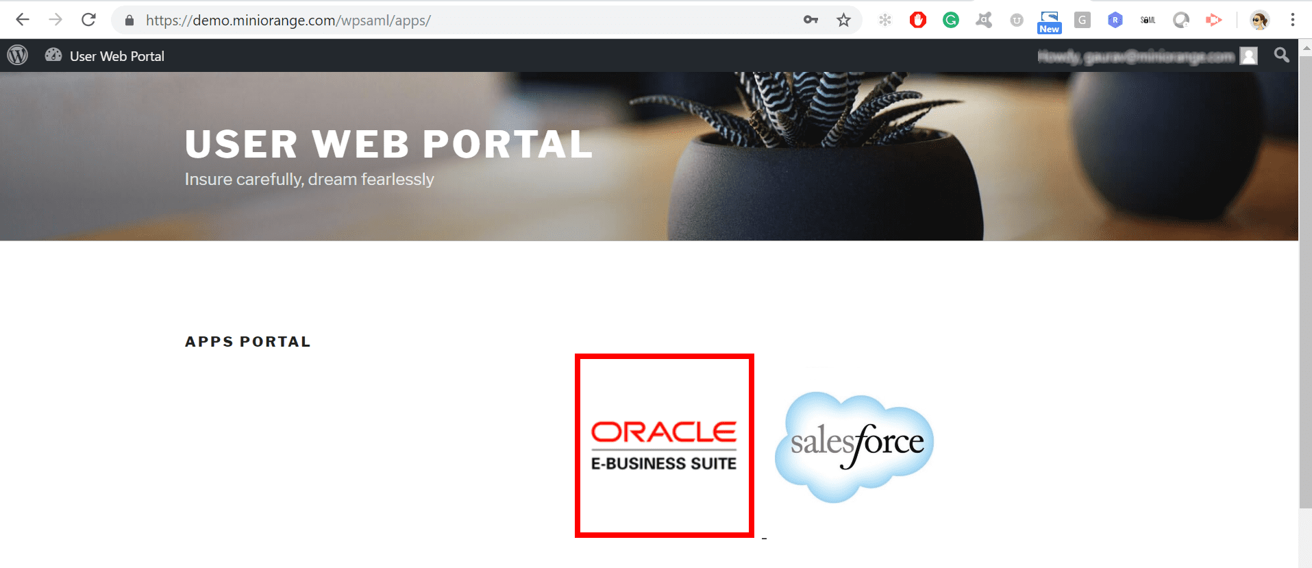 single-sign-on-extension-secure-sso-oracle-ebs-login-page-oracle icon
